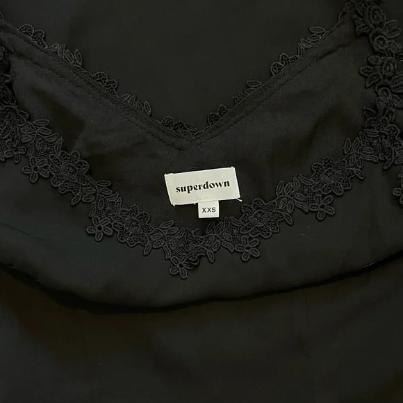 Revolve Superdown Bleu Mini Dress in Black - Picture 7 of 9